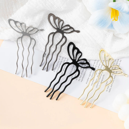 Butterfly Shape Hair Sticks