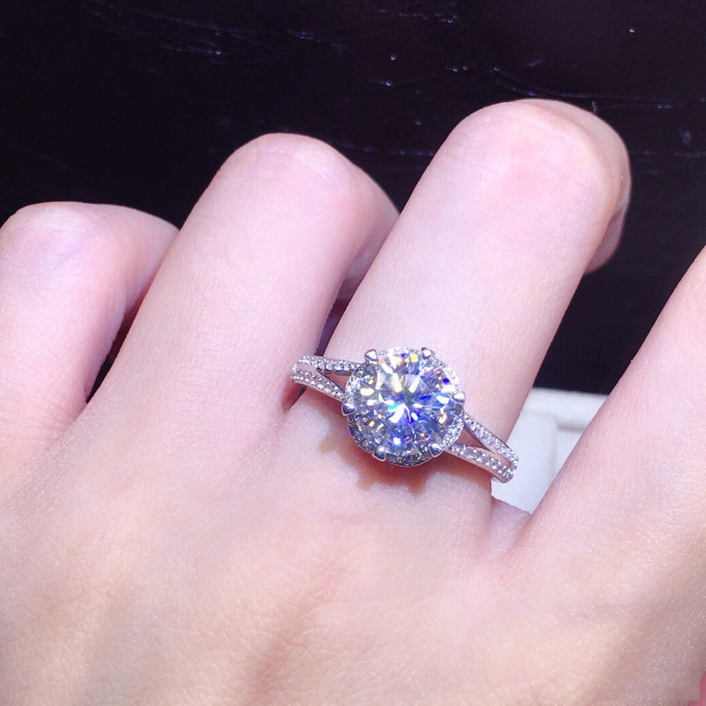 Simulation Moissanite Ring