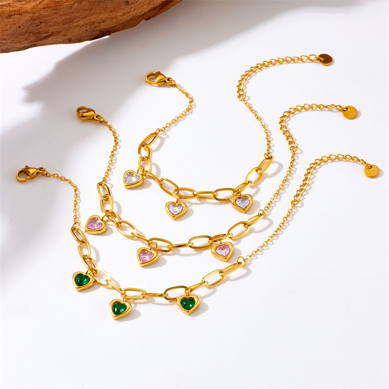 Gold Plated  Chain Bracelet