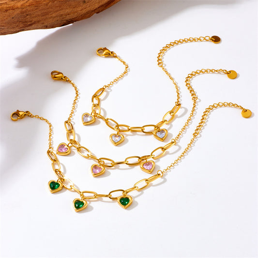 Gold Plated  Chain Bracelet